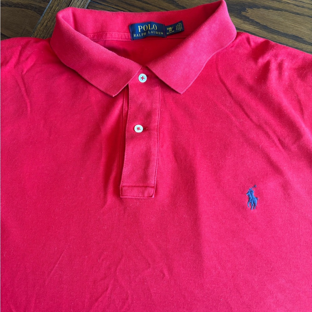Polo by Ralph Lauren Men's Vibrant Red Polo Shirt